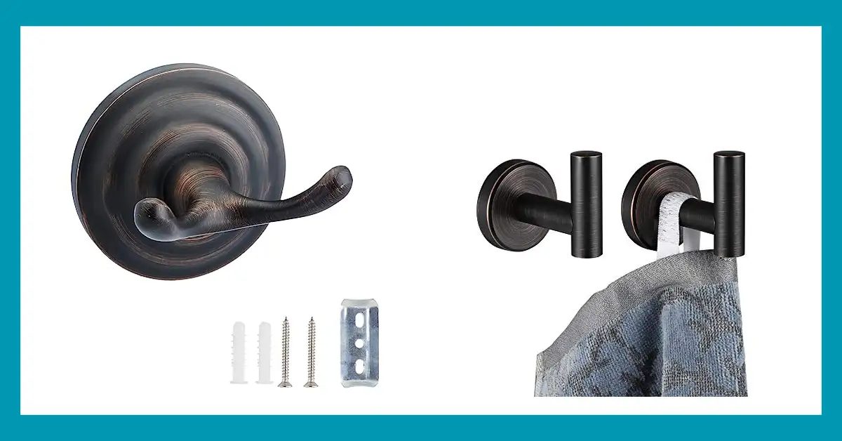 10 Stylish Options for the Best Bathroom Towel Hooks