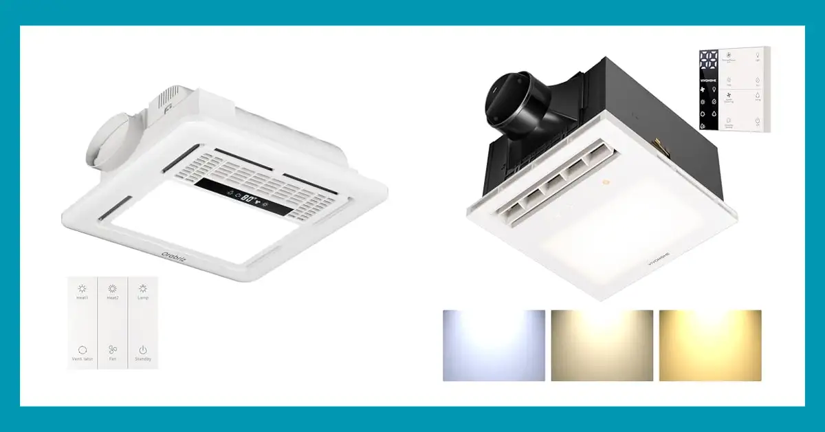 Best Bathroom Exhaust Fans with Light and Heater Reviews