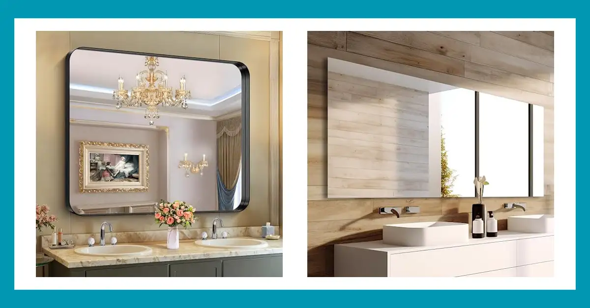 Top 10 Best Bathroom Mirrors for Double Sinks Reviewed