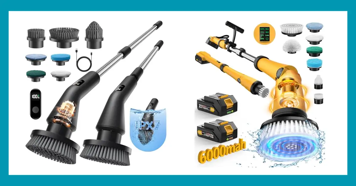 Top 10 Best Electric Bathroom Scrubber Reviews and Ratings