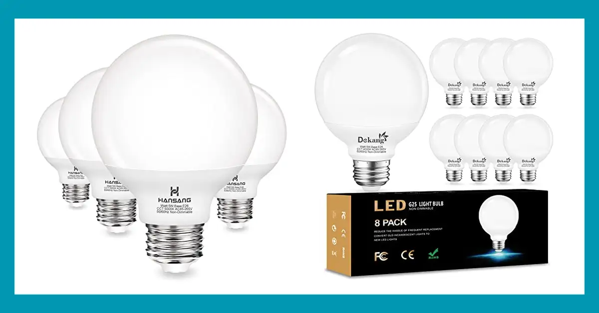 Top 10 Best Led Light Bulbs for Bathroom Review