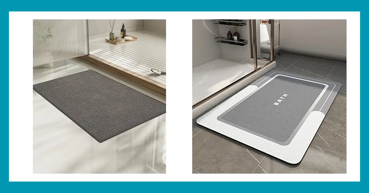 Top 10 Best Water Absorbing Mats for Bathroom Reviewed