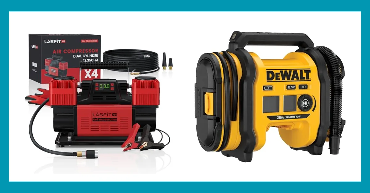 Top 10 Picks for the Best Portable Air Compressor for Rv Tires