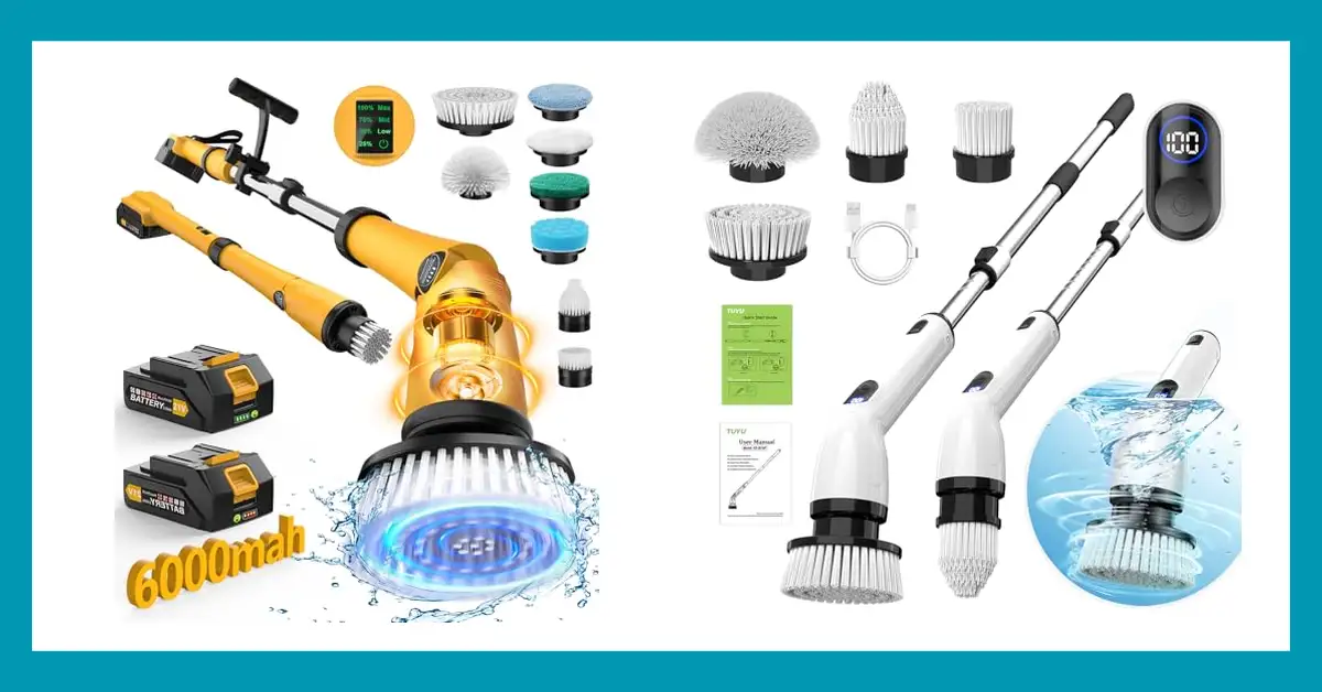 Top 10 Best Electric Spin Scrubber for Bathroom Reviews